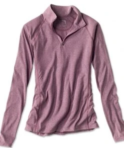 Rod Rivet Fishing Shop 25 Orvis WOMEN'S Drirelease Quarter Zip Long Sleeve Off The Water