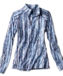 Orvis WOMEN'S Drirelease Quarter Zip Long Sleeve Off The Water