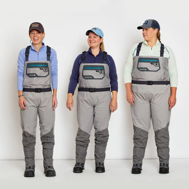 Off The Water Orvis Ultra Light Convertible Waders WOMEN'S 2 Off The Water Orvis Ultra Light Convertible Waders WOMEN'S