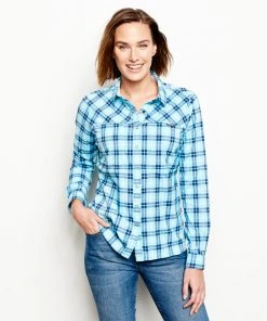 Orvis Off The Water Women's Pro Stretch Long Sleeve Shirt 10 Orvis Off The Water Women's Pro Stretch Long Sleeve Shirt