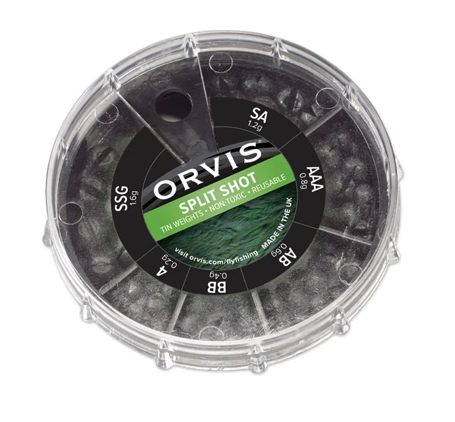 Orvis Non Toxic Split Shot Weights Accessories 2 Orvis Non Toxic Split Shot Weights Accessories