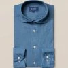 Eton Mid Blue Lightweight Denim Shirt SLIM FIT Off The Water