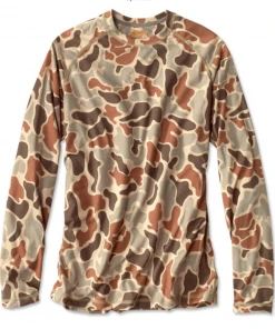 Orvis Drirelease Camo Long Sleeve Crew Off The Water
