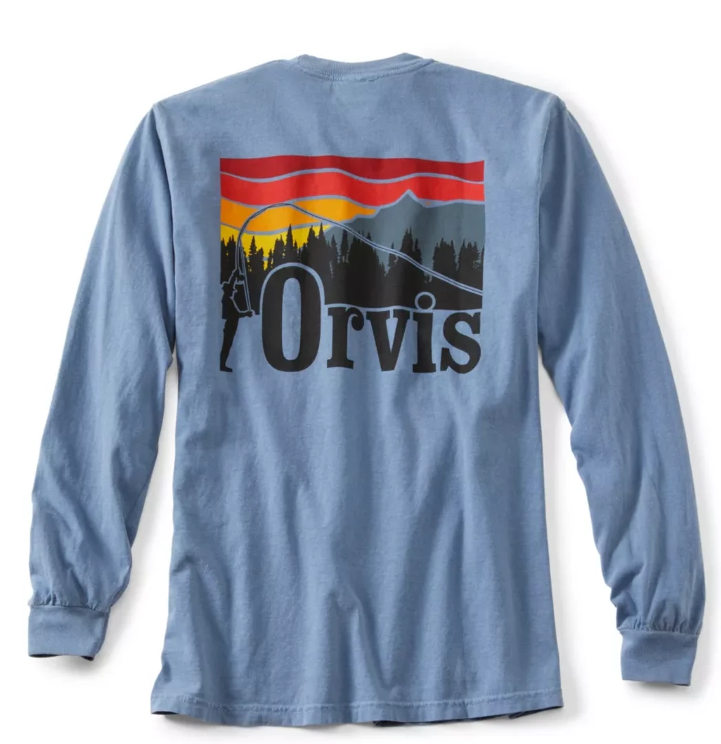 Off The Water Orvis Endless Sky Pocket T Shirt 2 Off The Water Orvis Endless Sky Pocket T Shirt