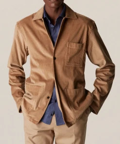 Off The Water Eton Cotton Corduroy Overshirt