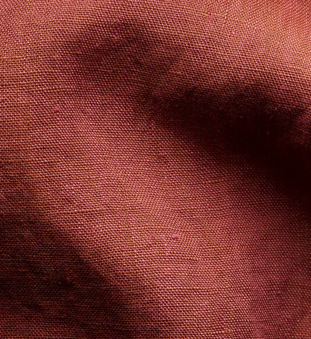 Eton Red Linen Cut Away Collar 3 Eton Red Linen Cut Away Collar