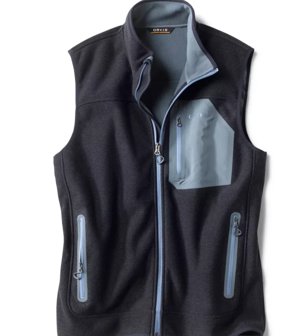 Off The Water Orvis Windproof Sweater Fleece Vest NEW COLORS 1 Off The Water Orvis Windproof Sweater Fleece Vest NEW COLORS