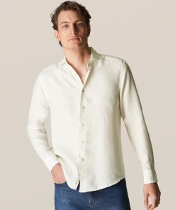 Off The Water Eton White Linen Casual Shirt 7 Off The Water Eton White Linen Casual Shirt