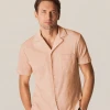 Eton Orange Terry Cloth Resort Shirt Off The Water