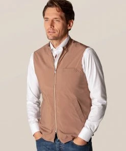 Eton Brown Wind Vest Off The Water