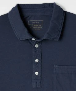 Casual Shirts Billy Reid Pensacola Polo Navy