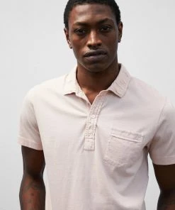 Billy Reid Pensacola Polo Blush Casual Shirts 6 Billy Reid Pensacola Polo Blush Casual Shirts