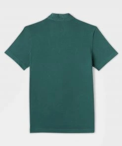 Casual Shirts Billy Reid Pensacola Polo Forest Green