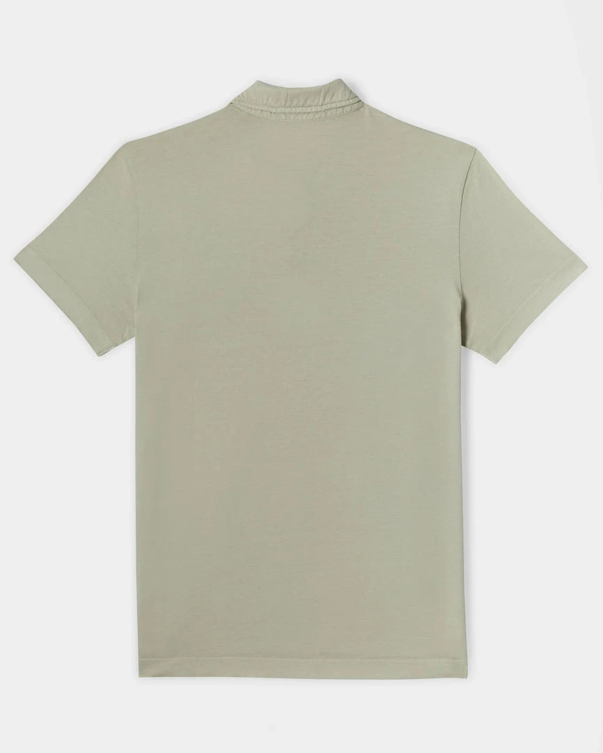 Billy Reid Pensacola Polo Stone Grey Casual Shirts 2 Billy Reid Pensacola Polo Stone Grey Casual Shirts