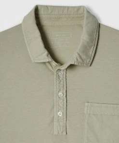 Billy Reid Pensacola Polo Stone Grey Casual Shirts 6 Billy Reid Pensacola Polo Stone Grey Casual Shirts